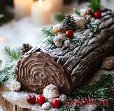 Готовим сами рождественское полено
