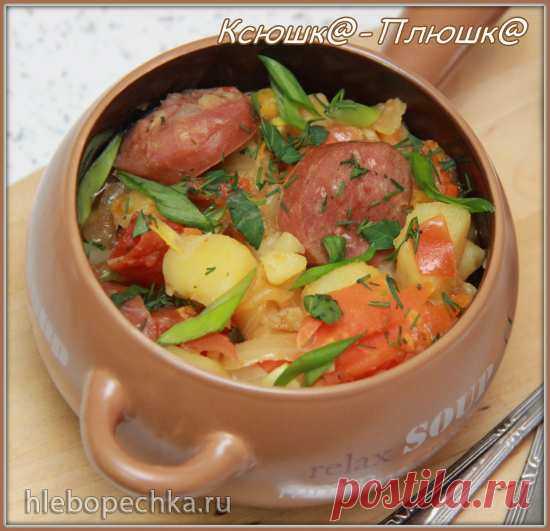 Солянка по-мюнхенски со шпикачками (мультиварка Brand 37501) - рецепт с фото на Хлебопечка.ру