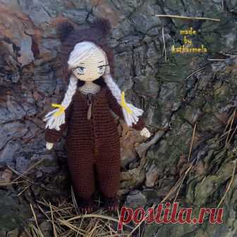 Каркасная кукла крючком Сонечка, часть 1: тело - Katkarmela: игрушки амигуруми крючком Каркасная кукла крючком Сонечка вяжется из хлопковой пряжей на проволочном каркасе. Вышитое лицо, одежда снимается. Автор схемы с описанием Katkarmela.