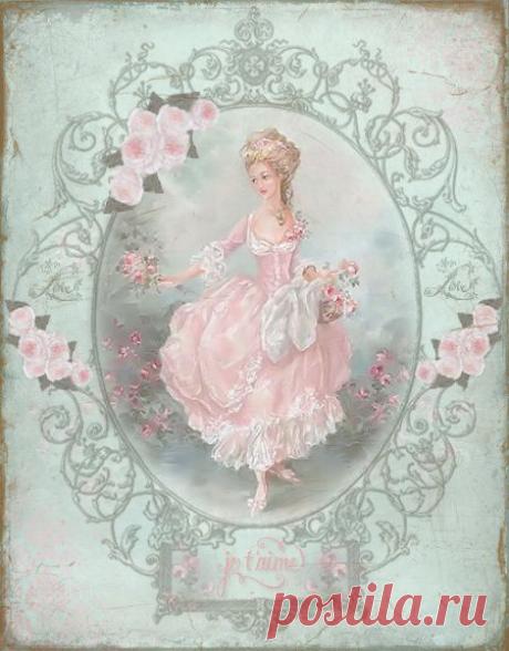 Найдено на сайте janetkdesignfreedigitalvintagestuff.blogspot.nl.