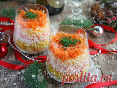 Лучше чем в ресторане - вкусные новогодние салаты с красивой подачей | Рецепты с фото и видео - только лучшее от Аймкук | Дзен