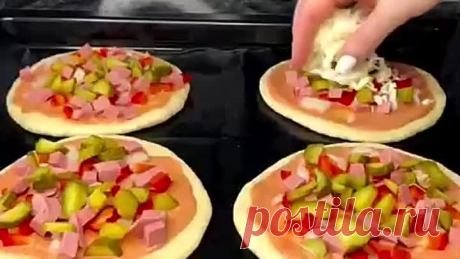 Вкуснейшие мини пиццы с лучшей начинкой