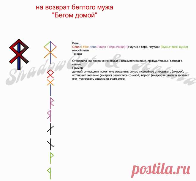 Руны для отношений. - 2 страница