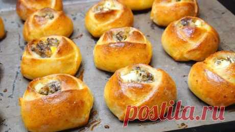 Пирожки, которые не черствеют! Самое мягкое и нежное творожное тесто!
