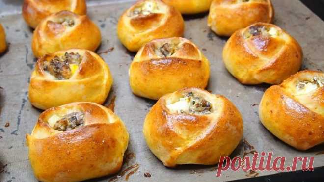 Пирожки, которые не черствеют! Самое мягкое и нежное творожное тесто!