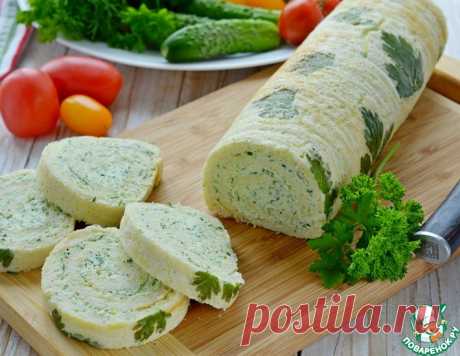 Кабачковый рулет с творожной начинкой – кулинарный рецепт