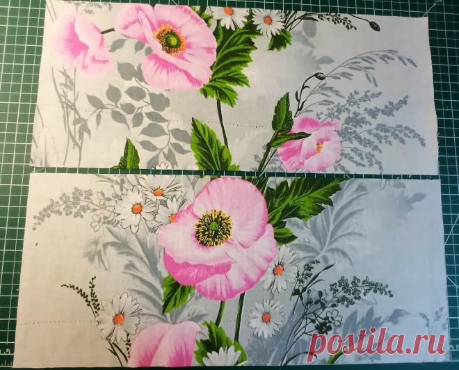 Две салфетки на стол, которые получились совершенно случайно | Лоскуток к лоскутку | Яндекс Дзен