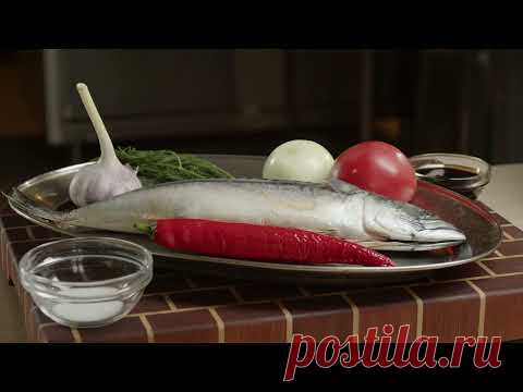 Маринованная скумбрия с овощами. Быстрая версия рецепта