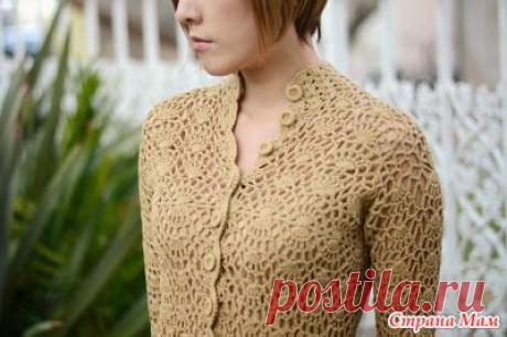 Платье вне времени и моды. Он-лайн - Вяжем вместе он-лайн - Страна Мам