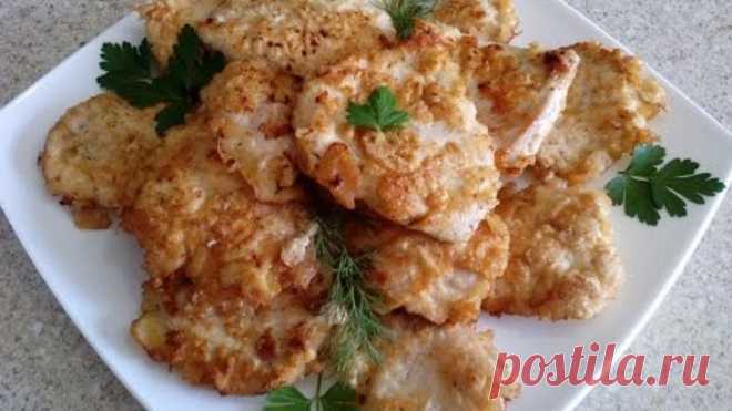 Куриные отбивные в кляре. Сочные куриные отбивные, простой рецепт!