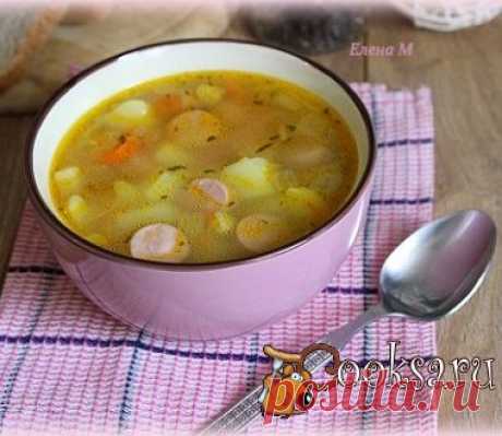 Быстрый суп с сосисками и кускусом фото рецепт приготовления