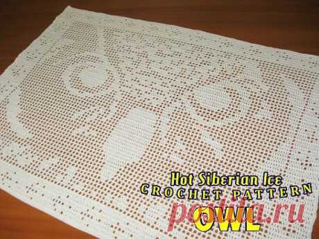 Схема для вязания крючком Сова Паттерн Схема от HotSiberianIce