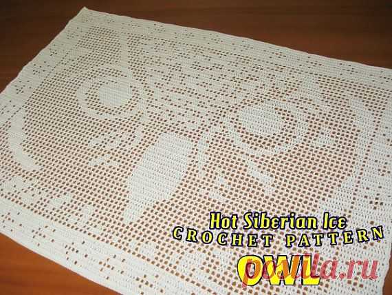 Схема для вязания крючком Сова Паттерн Схема от HotSiberianIce