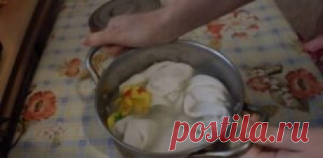 Как быстро и просто отстирать кухонные полотенца