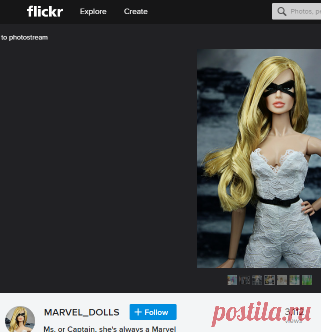 Ms. or Captain, she's always a Marvel | Never did I think I'… | Flickr