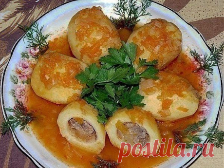 Фаршированная картошечка | Поваренный сайт