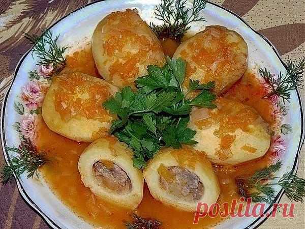 Фаршированная картошечка | Поваренный сайт
