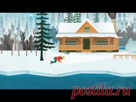 Что делать, если вы провалились под лёд - YouTube