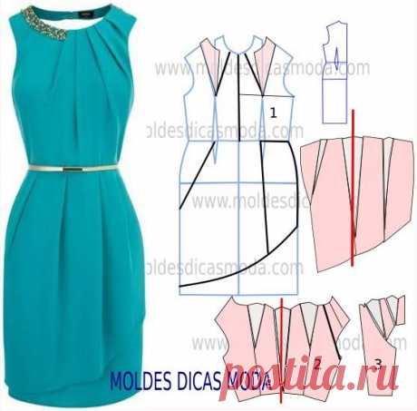 MOLDE DE VESTIDO