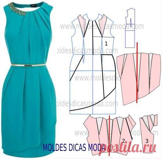 MOLDE DE VESTIDO