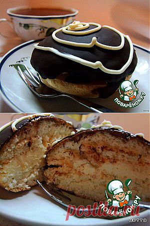 Бисквит "Буше" и пирожное "Буше".