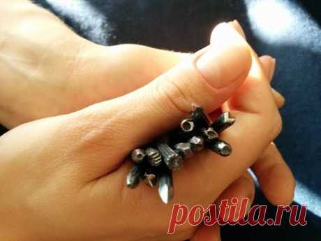 (2) How to Make Metal Stamps from Nails, DIY Jewelry Decorating Tool, Chevron Stamp - YouTube