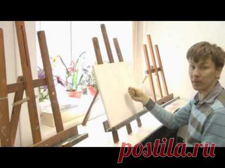 Мольберт настольный своими руками. Easel. Painting.