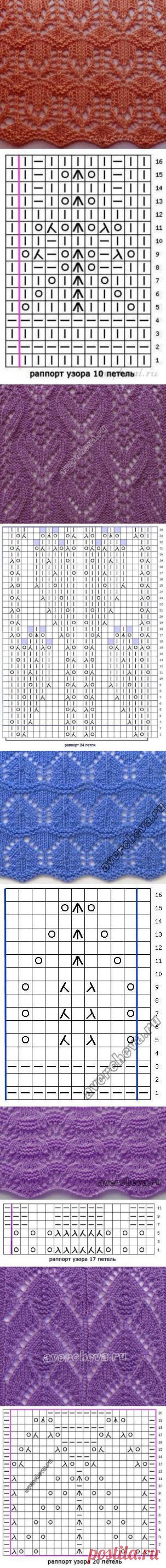 Узоры для вязания спицами
