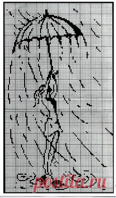 Points de croix *@* Raining