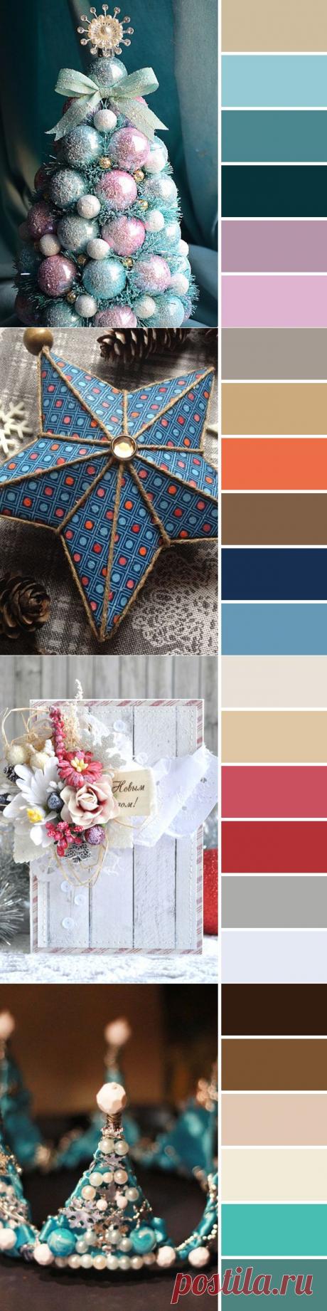 Этой Ярмарки краски: 15 новогодних цветовых палитр от мастеров портала - Ярмарка Мастеров - ручная работа, handmade