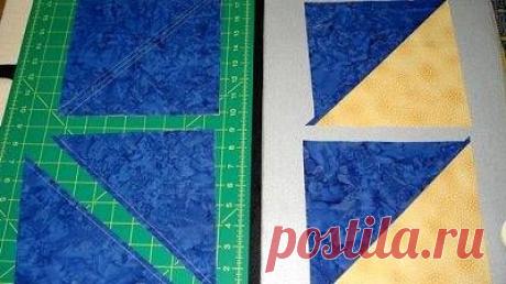 Лоскутный блок быстрые полоски мастер-класс