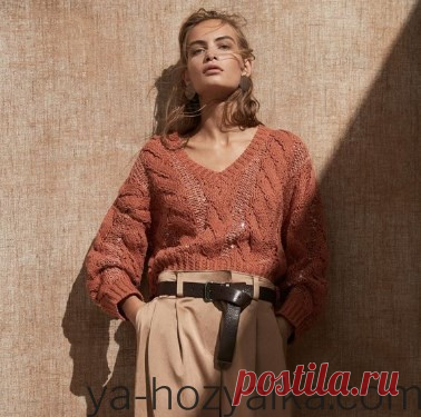 Brunello Cucinelli узор с косами. Какие вязаные узоры использует брунелло кучинелли