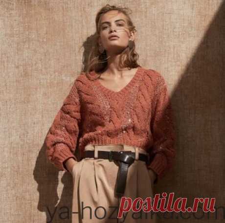 Brunello Cucinelli узор с косами. Какие вязаные узоры использует брунелло кучинелли