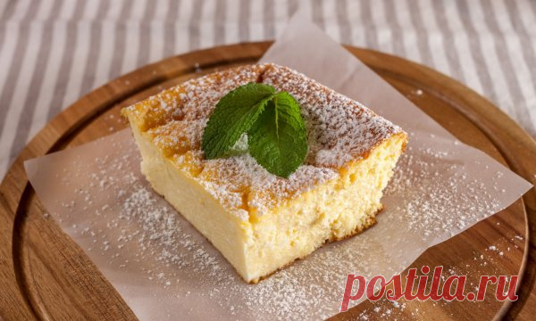 Творожная запеканка без муки и прилипания к форме