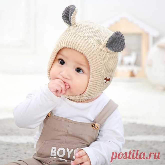 Детские шапки для мальчиков и девочек 1-3 лет, зимние теплые утепленные вязаные шапки с милыми ушками для малышей – купить по низким ценам в интернет-магазине Джум Детские шапки для мальчиков и девочек 1-3 лет, зимние теплые утепленные вязаные шапки с милыми ушками для малышей – продажа товаров по низким ценам в каталоге товаров со всего мира. Бесплатная доставка и большой выбор.