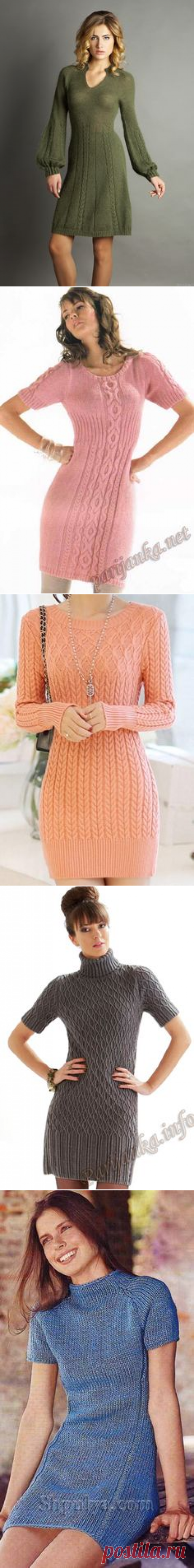 Вязаное платье спицами от Valentino - СХЕМЫ https://mslanavi.com/2017/02/vyazanoe-plate-spicami-ot-valentino/ | Вязание спицами | Платья и Валентино