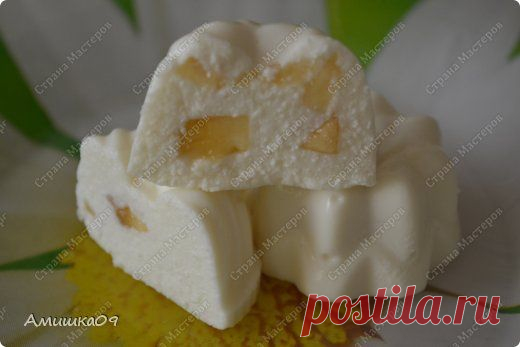 БЛАНМАНЖЕ ТВОРОЖНО-ПЕРСИКОВОЕ