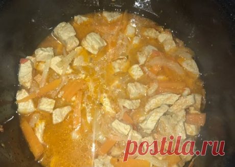 Свинина с овощами и соусом в мультиварке - пошаговый рецепт с фото. Автор рецепта Мария Рябова . - Cookpad