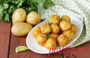 Картофельные шарики с начинкой