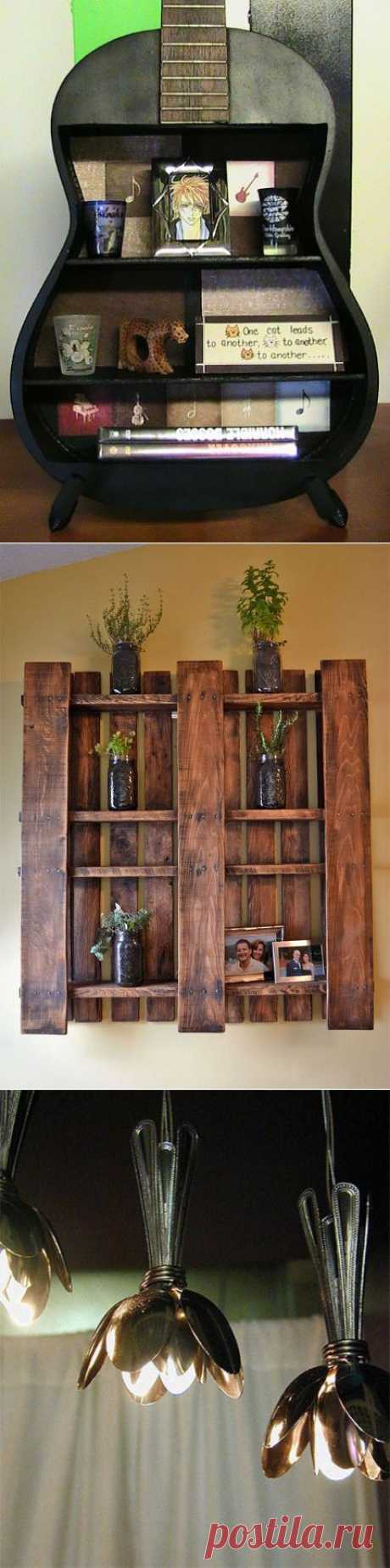 Вторая жизнь старых вещей на даче | 6 соток