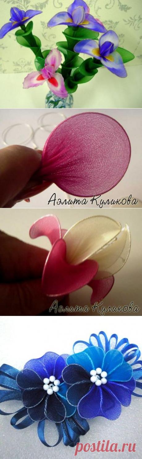 ЦВЕТОЧНОЕ ВЕЛИКОЛЕПИЕ ИЗ КАПРОНА