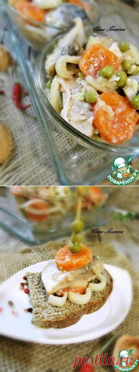 Маринованная скумбрия