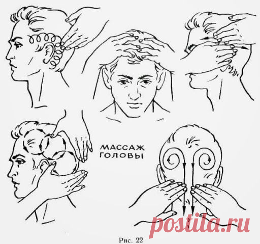 Эффективный массаж от головной боли