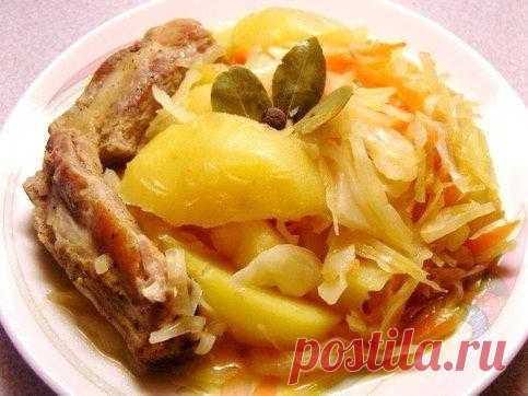 Рагу с капустой