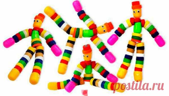 Поделки из крышек