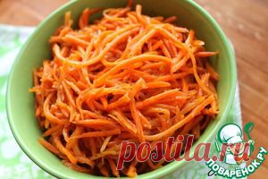 Морковь по-корейски - кулинарный рецепт