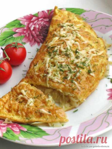 Омлет с капустой