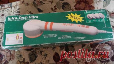 Отзыв о Массажер Коралл Infra Tech ultra SF - 202 | Хорошая домашняя помощь в лечение некоторых заболеваний