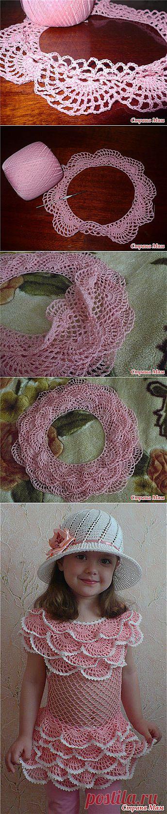 с рюшами и шляпка: Дневник группы "Вяжем вместе он-лайн" - Страна Мам