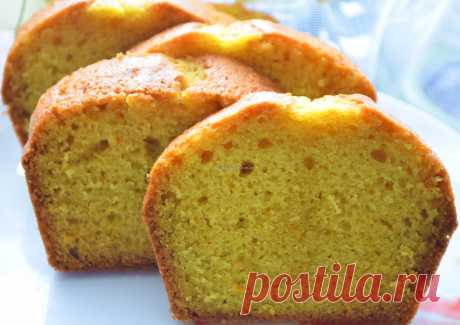 Сочный апельсиновый кекс. Рецепт и пошаговые фото Наташи Чагай.